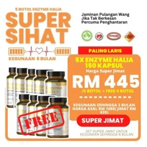 Pakej Super Sihat ( 5 botol )